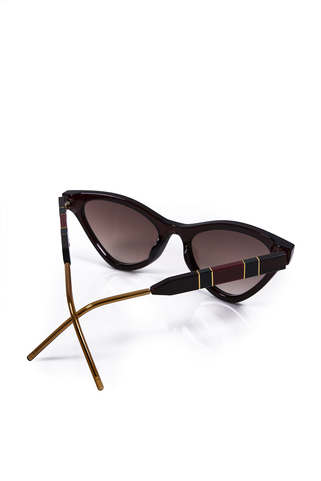 Cat eye γυαλιά ηλίου με ιδιαίτερο design - ΚΑΦΕ