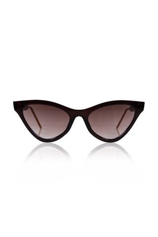 Cat eye γυαλιά ηλίου με ιδιαίτερο design - ΚΑΦΕ