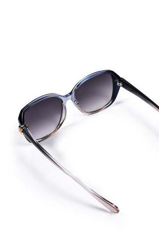 Γυαλιά ηλίου με ombre design - ΜΠΛΕ
