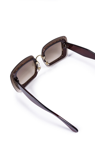 Γυαλιά ηλίου με διάφανο frame - ΚΑΦΕ