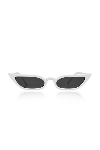 Γυαλιά ηλίου με cat eye design - ΑΣΠΡΟ