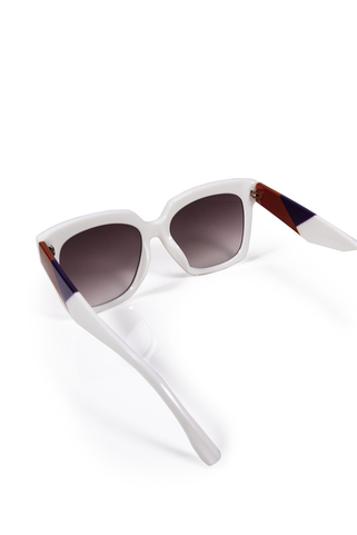 Κοκάλινα γυαλιά ηλίου με σχέδιο - ΕΚΡΟΥ