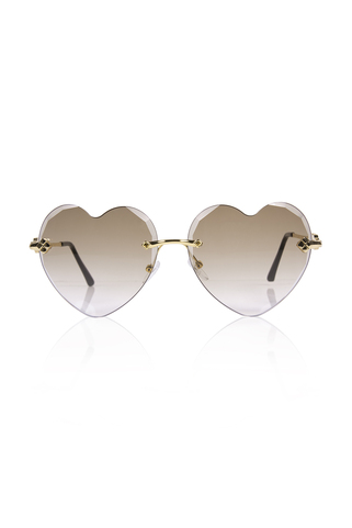 Γυαλιά ηλίου με heart design φακό - ΚΑΦΕ