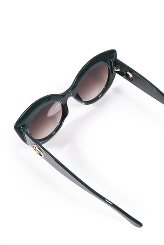 Cat eye fashion γυαλιά ηλίου - ΠΡΑΣΙΝΟ