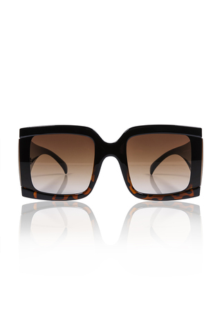 Tετράγωνα γυαλιά ηλίου με λεπτομέρεια - ΛΕΟΠΑΡ