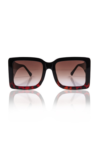 Τετράγωνα γυαλιά ηλίου με λεπτομέρεια - ΛΕΟΠΑΡ