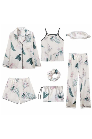 Σετ πιτζάμες με floral σχέδιο - ΦΛΟΡΑΛ