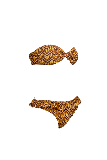 Σετ Strapless Μπικίνι - ΠΟΛΥΧΡΩΜΟ 