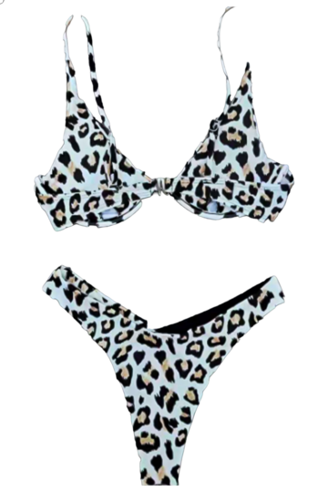 Σετ μπικίνι με animal print - ANIMAL PRINT