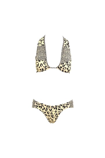 Σετ μπικίνι με cheetah print - ANIMAL PRINT