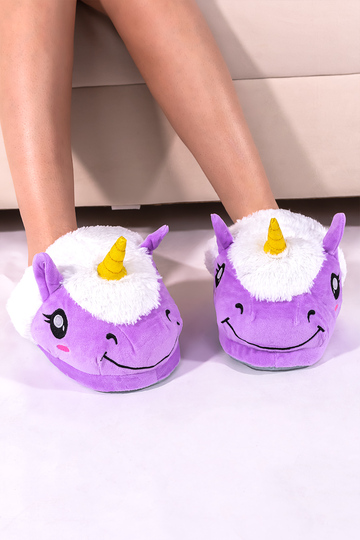 Παντόφλες unicorn - ΜΩΒ