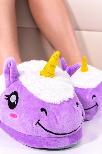 Παντόφλες unicorn - ΜΩΒ
