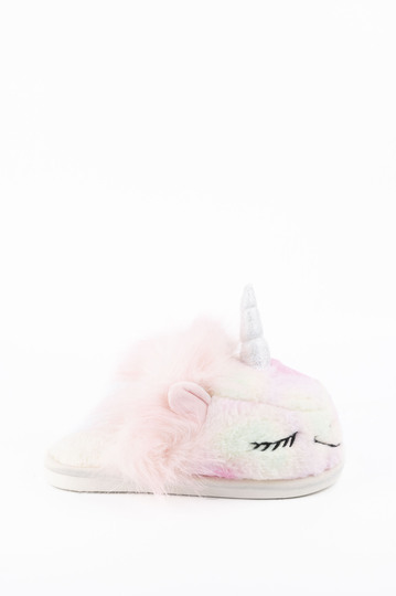 Παντόφλες unicorn - ΡΟΖ
