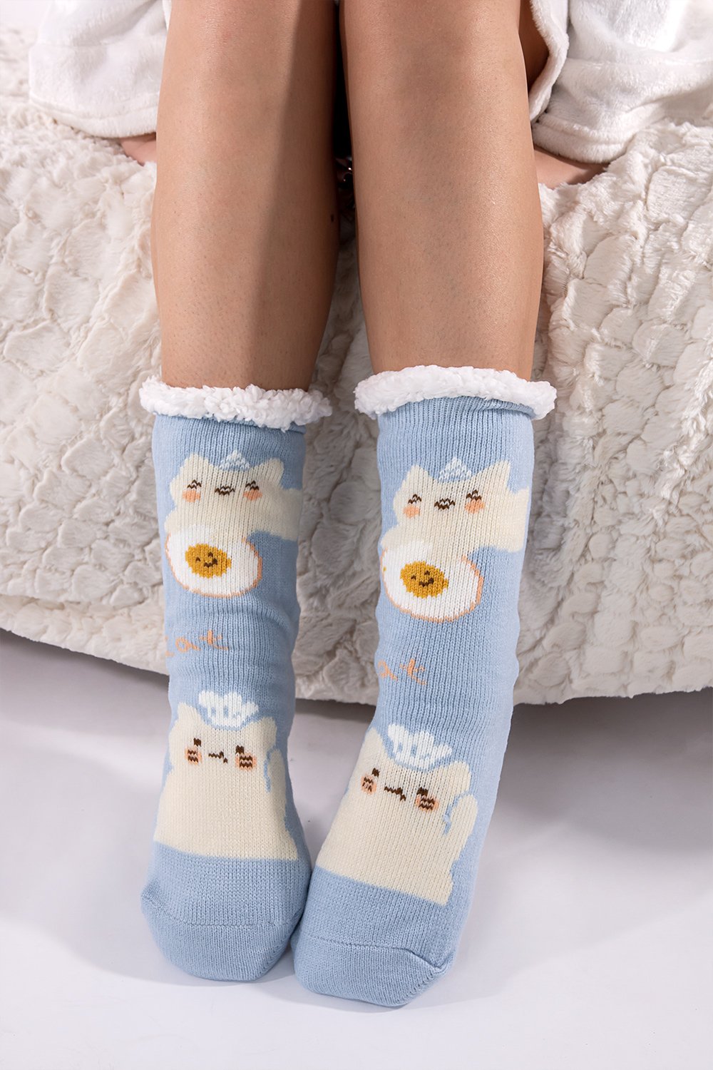 Χειμερινές κάλτσες με γάτα