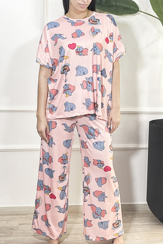 Σετ πιτζάμες με pattern cartoon