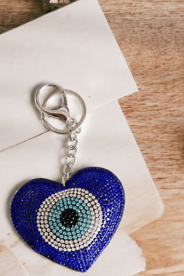 Μπρελόκ Evil Eye με στράς