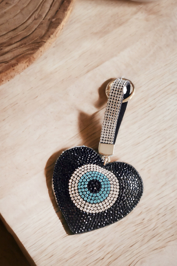 Μπρελόκ Evil Eye με στράς