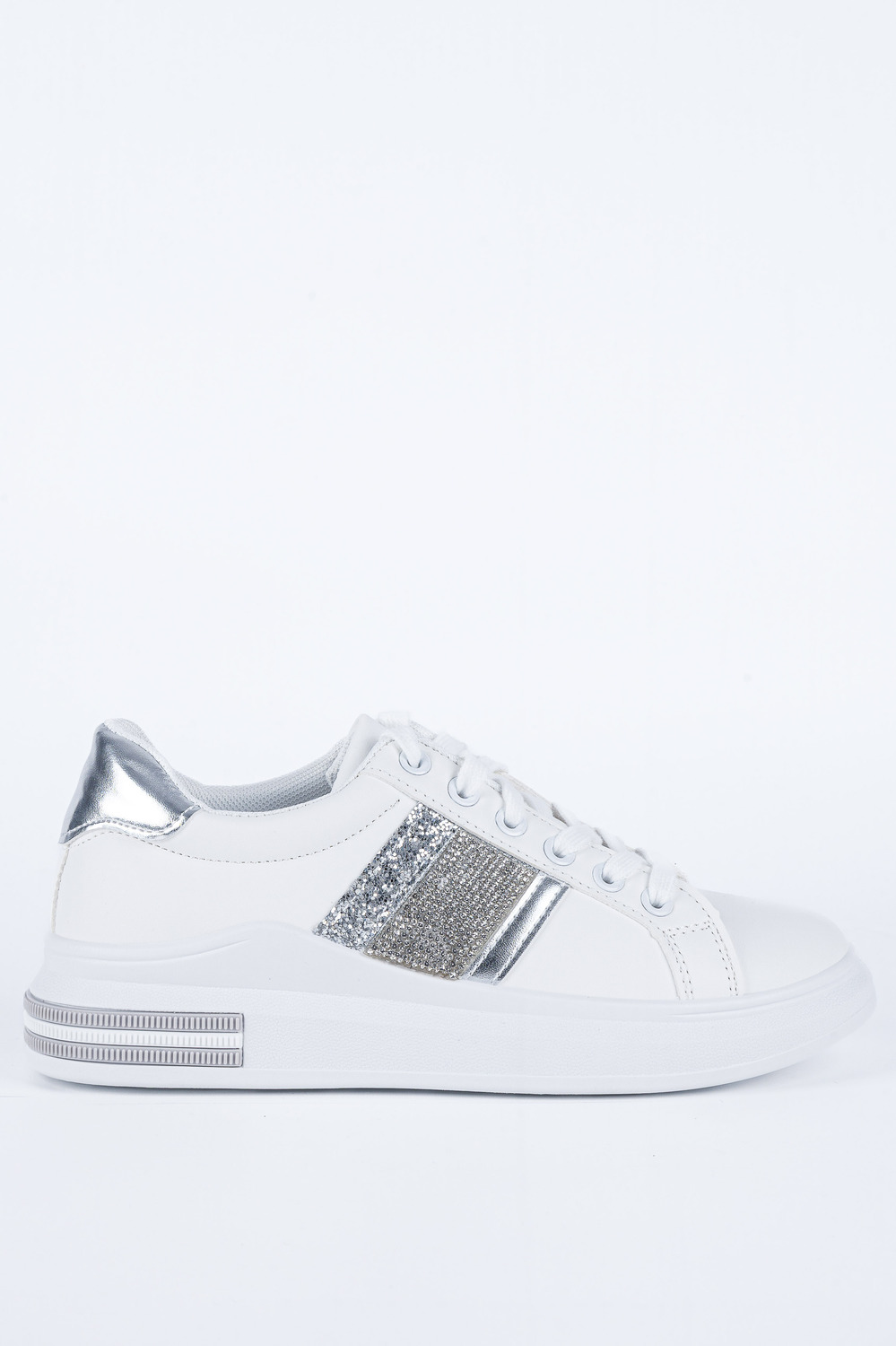 Sneaker με σχέδια και Strass