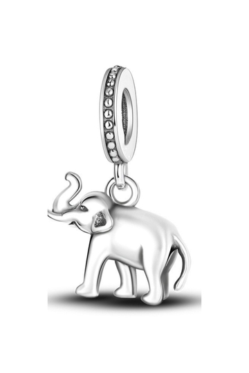 Σύμβολο Ελέφαντας για Δύναμη και Σοφία - Silver Plating
