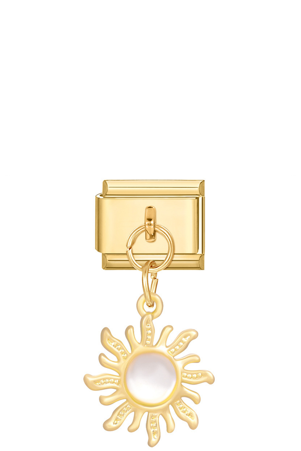 Charm "Χρυσός Ήλιος & Μαργαριτάρι"