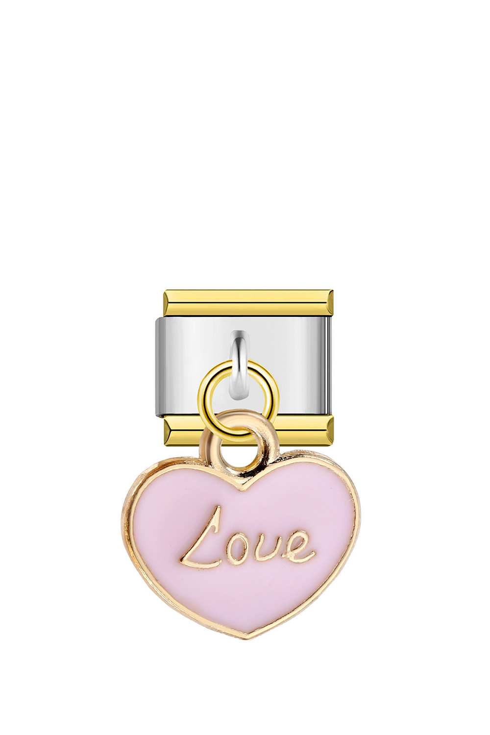 Charm Καρδιά Love Ροζ