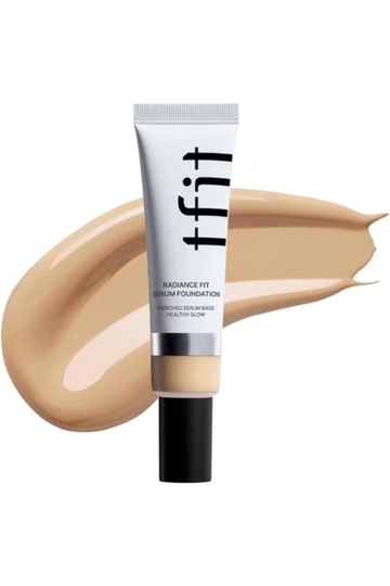 Tfit Radiance Fit Serum Foundation – Φυσικό Κάλυμμα & Λαμπερό Τελείωμα - W08