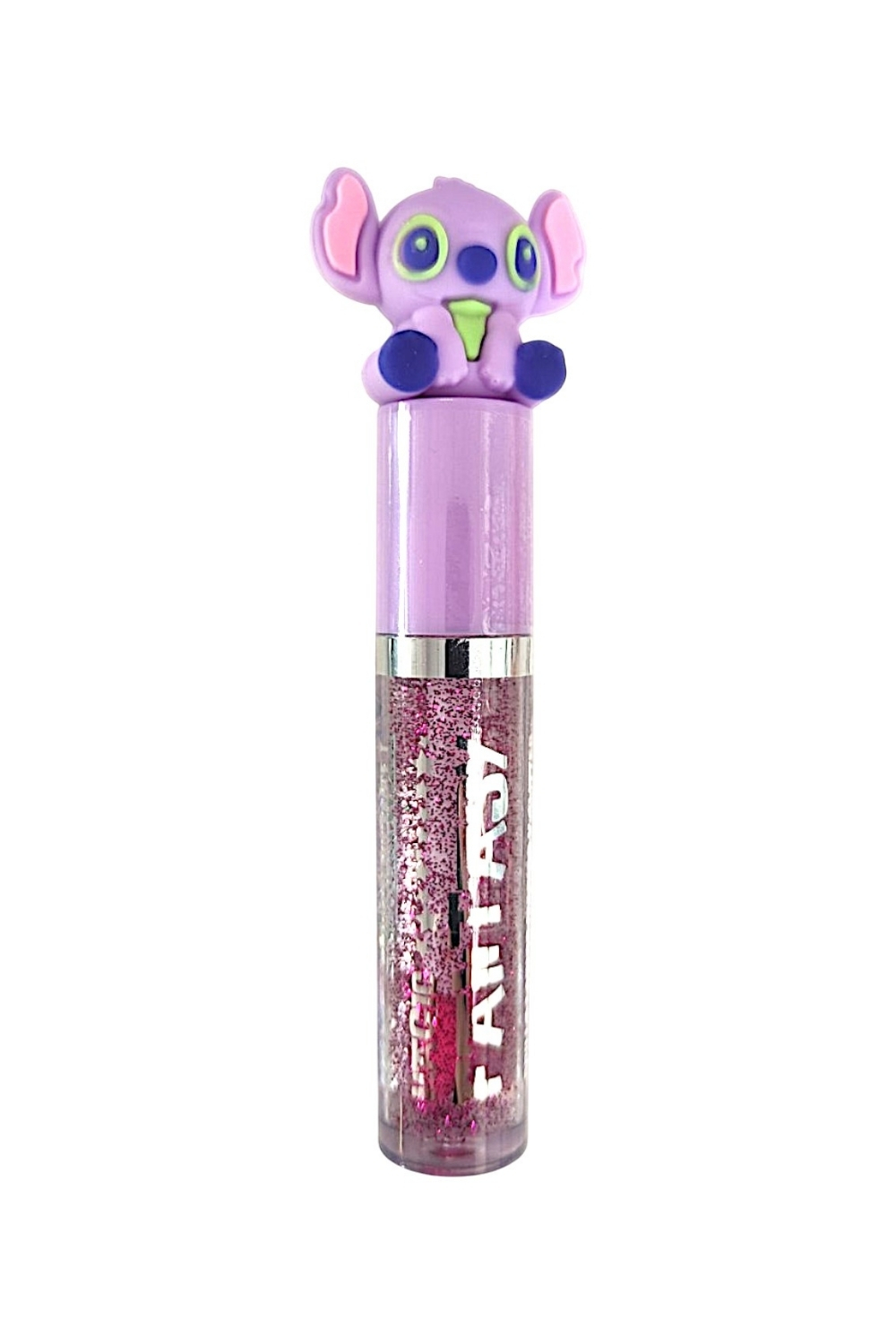 Lip Gloss με Γκλίτερ – Καπάκι Stitch