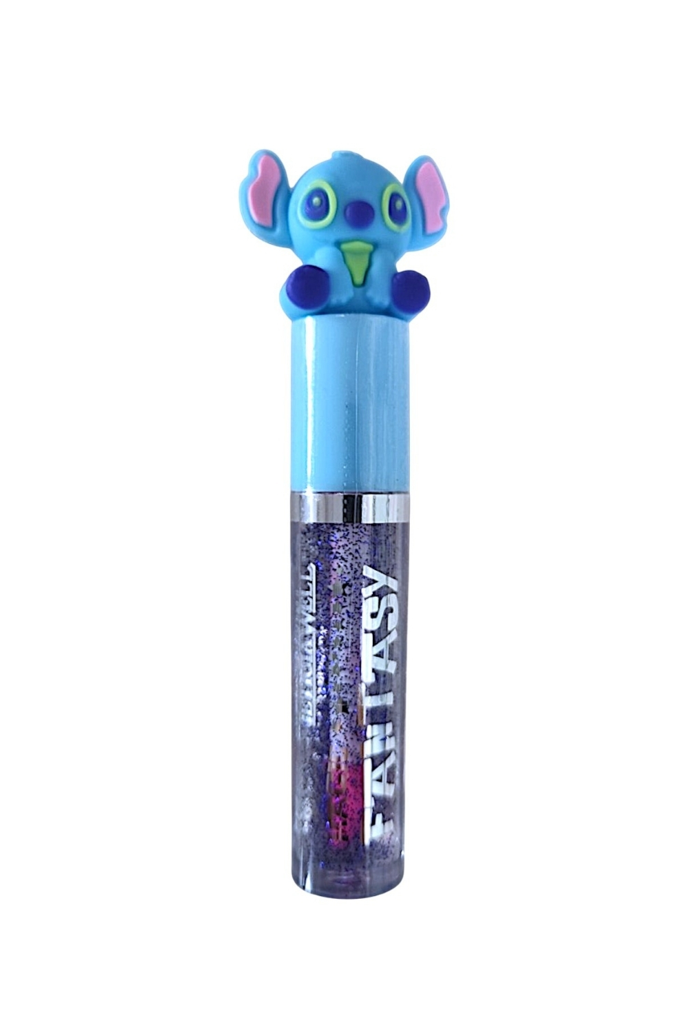 Lip Gloss με Γκλίτερ – Καπάκι Stitch