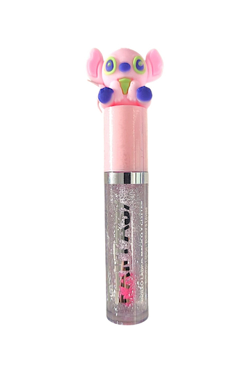 Lip Gloss με Γκλίτερ – Καπάκι Stitch
