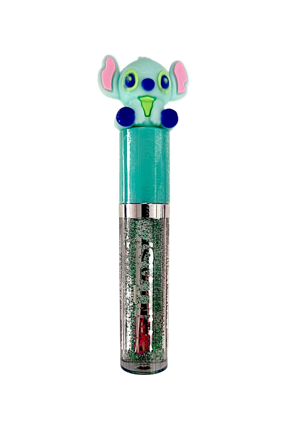 Lip Gloss με Γκλίτερ – Καπάκι Stitch