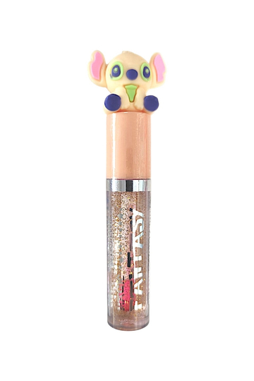 Lip Gloss με Γκλίτερ – Καπάκι Stitch