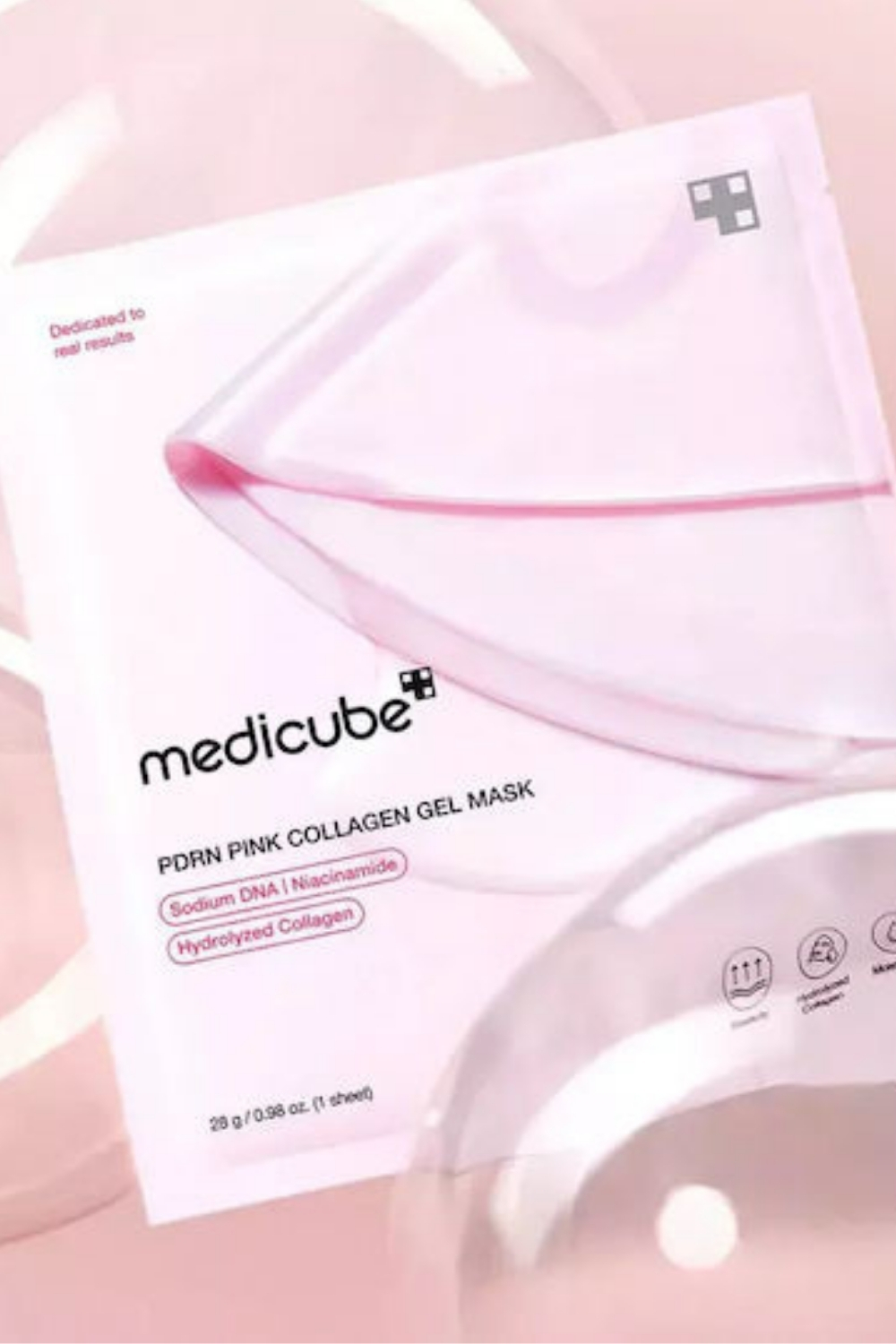 Μάσκα Προσώπου PDRN Pink Collagen Gel Mask