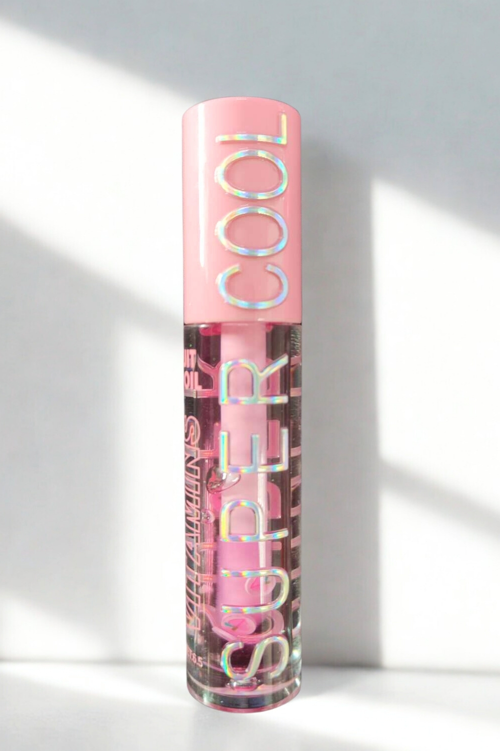 Supercool Fruit Lip Oil με Βιταμίνες